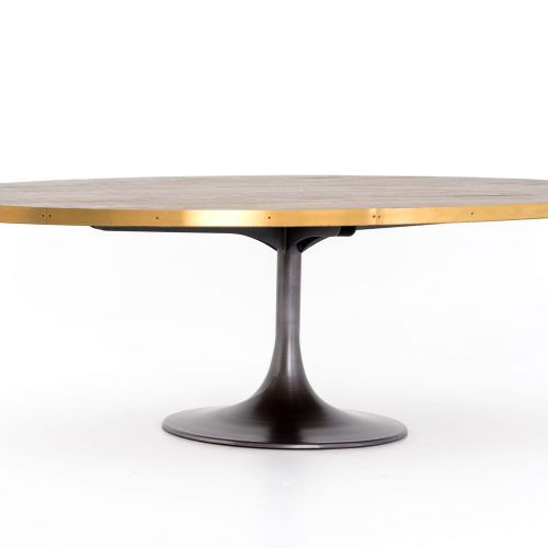 Deonte 38'' Iron Dining Tables (Photo 4 of 20)