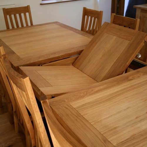 Extending Solid Oak Dining Tables (Photo 20 of 20)