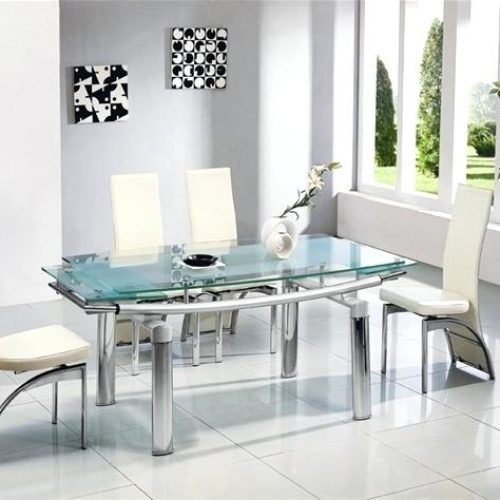 Glass Dining Tables Sets (Photo 17 of 20)