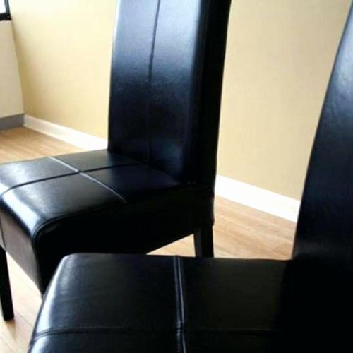 High Back Leather Dining Chairs (Photo 13 of 20)