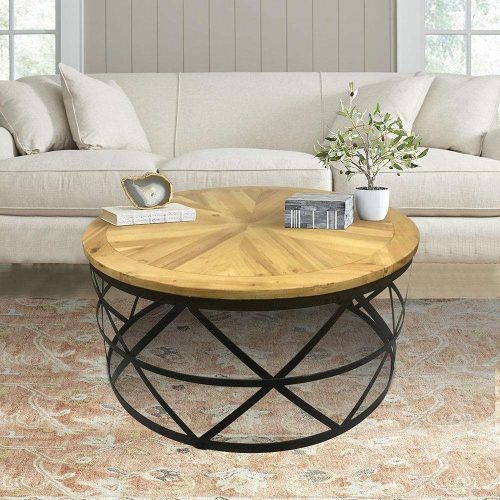 Industrial Round Coffee Tables (Photo 7 of 20)