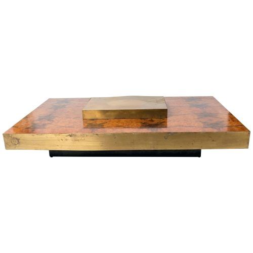 Joni Brass And Wood Coffee Tables (Photo 18 of 20)