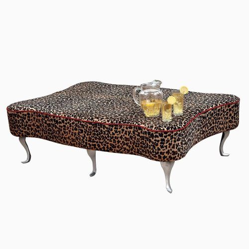 Leopard Ottoman Coffee Tables (Photo 1 of 20)