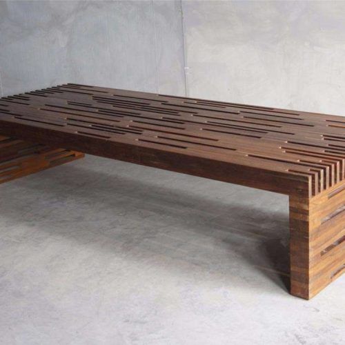 Low Rectangular Coffee Tables (Photo 3 of 20)