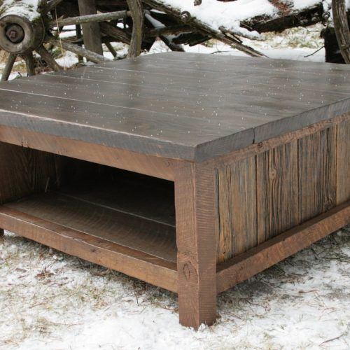 Modern Rustic Coffee Tables (Photo 3 of 20)