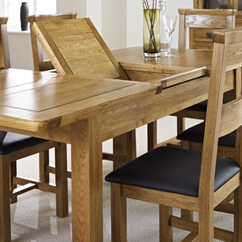 Oak Extending Dining Tables Sets (Photo 3 of 20)