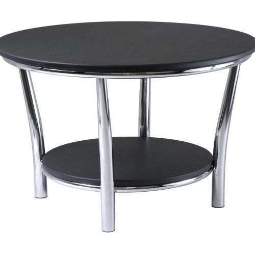 Oval Black Glass Coffee Tables (Photo 20 of 20)
