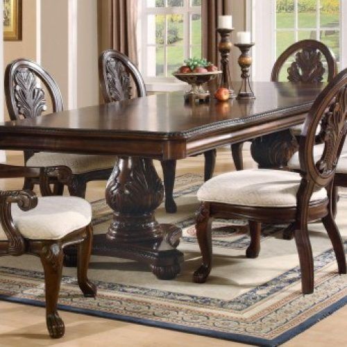 Pedestal Dining Tables And Chairs (Photo 16 of 20)