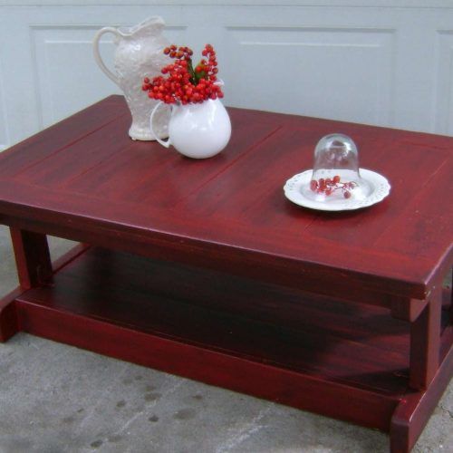 Red Coffee Tables (Photo 6 of 20)