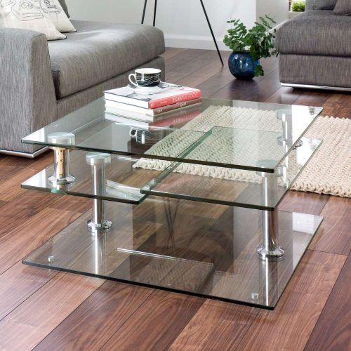 Revolving Glass Coffee Tables (Photo 2 of 20)