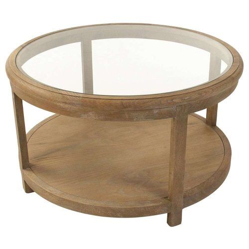 Round Oak Coffee Tables (Photo 20 of 20)