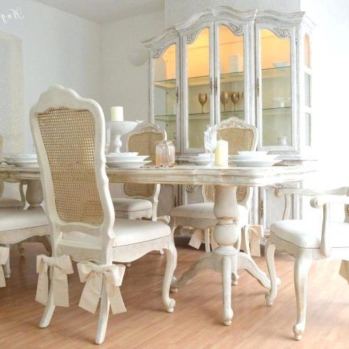 Shabby Dining Tables And Chairs (Photo 14 of 20)