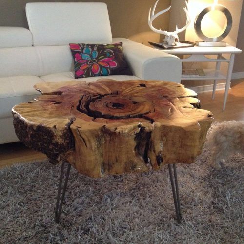 Tree Trunk Coffee Table (Photo 13 of 20)