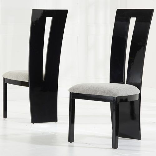 Black Gloss Dining Furniture (Photo 7 of 20)