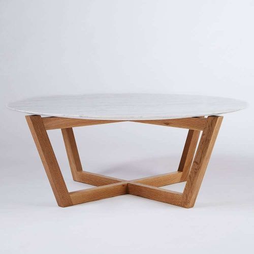 White And Oak Coffee Tables (Photo 6 of 20)