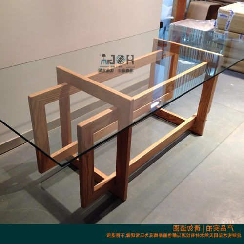 Wood Glass Dining Tables (Photo 14 of 20)