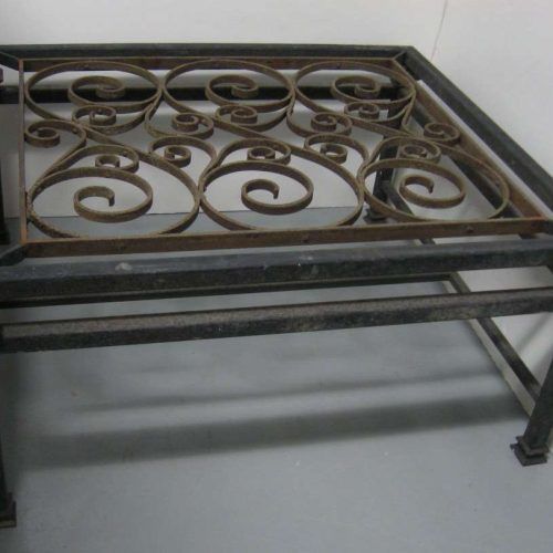 Wrought Iron Coffee Tables (Photo 9 of 20)