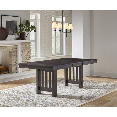 Wes Counter Height Rubberwood Solid Wood Dining Tables (Photo 23 of 36)