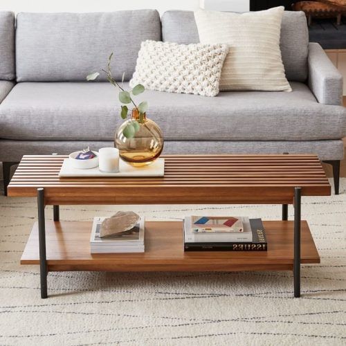 Slat Coffee Tables (Photo 3 of 20)