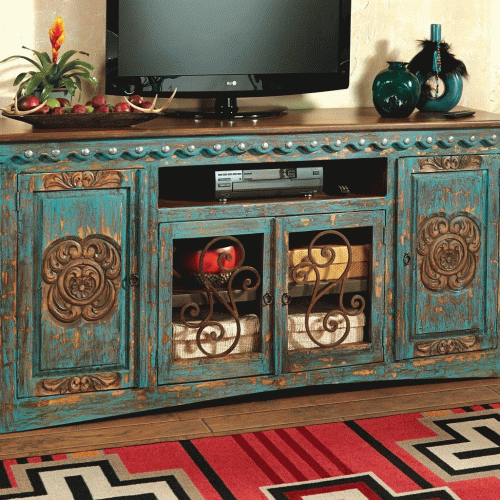 Rustic Tv Cabinets (Photo 14 of 20)