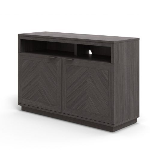 Farmhouse Tv Stands For 75" Flat Screen With Console Table Storage Cabinet (Photo 3 of 20)
