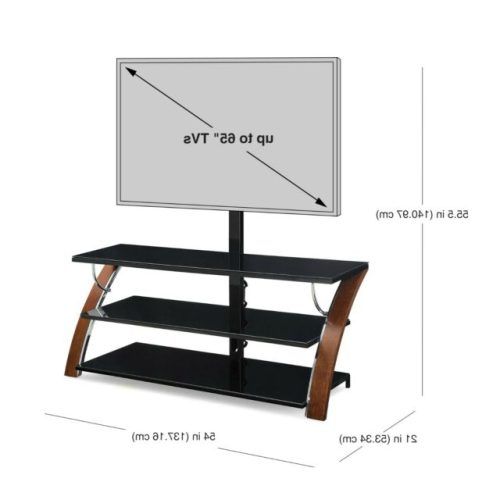 Whalen Payton 3-In-1 Flat Panel Tv Stands With Multiple Finishes (Photo 11 of 20)