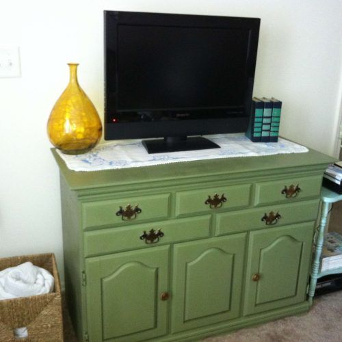 Green Tv Stands (Photo 3 of 15)