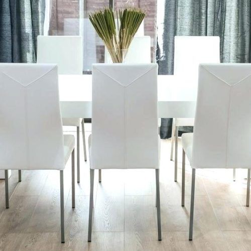 White 8 Seater Dining Tables (Photo 10 of 20)