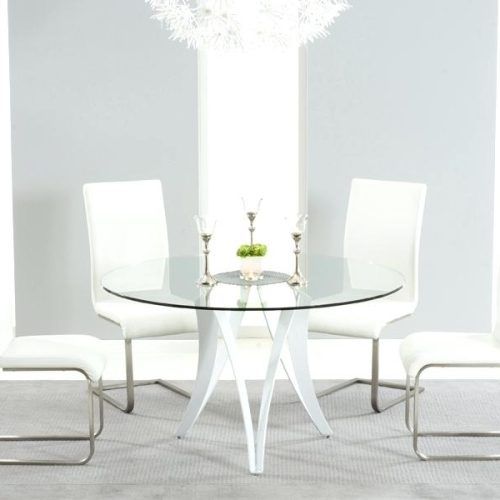 White Circle Dining Tables (Photo 19 of 20)
