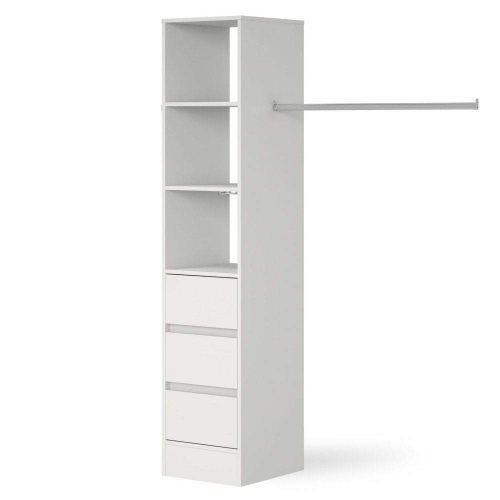 3 Shelving Towers Wardrobes (Photo 6 of 20)