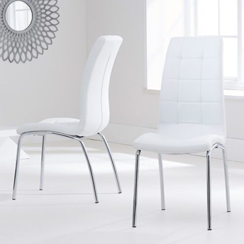 White Dining Chairs (Photo 11 of 20)
