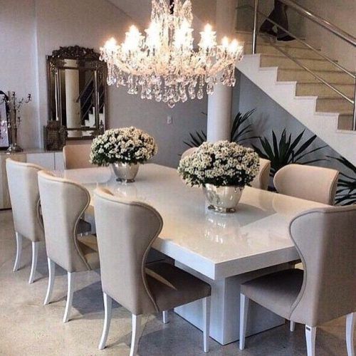 White Dining Tables (Photo 9 of 20)