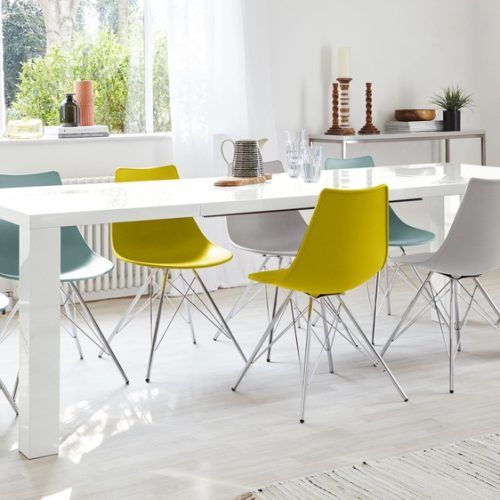 White Extending Dining Tables And Chairs (Photo 15 of 20)