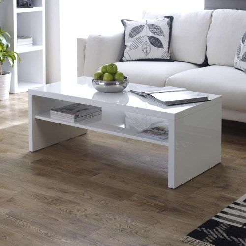 White High Gloss Coffee Tables (Photo 14 of 20)