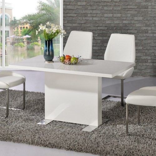 White Gloss Dining Room Furniture (Photo 5 of 20)