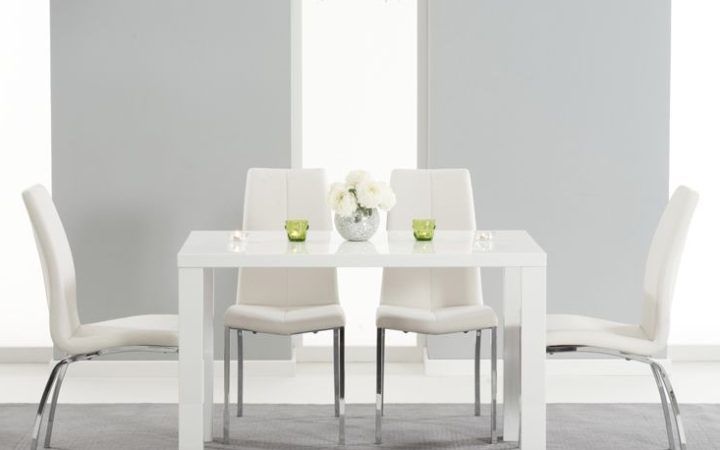 The 20 Best Collection of White Gloss Dining Tables 120cm