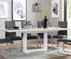 20 The Best White High Gloss Dining Chairs
