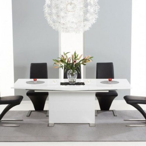 White High Gloss Dining Tables 6 Chairs (Photo 9 of 20)