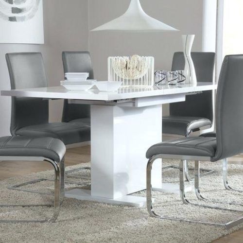 White High Gloss Dining Tables 6 Chairs (Photo 12 of 20)