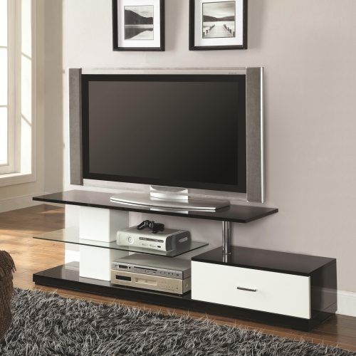 Tabletop Tv Stands Base With Black Metal Tv Mount (Photo 5 of 20)