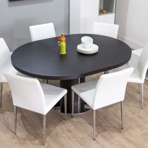 White Round Extending Dining Tables (Photo 14 of 20)