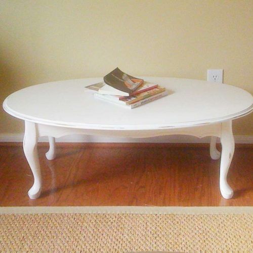 White Oval Coffee Tables (Photo 9 of 20)