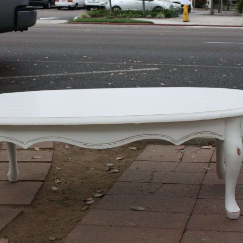 Oval White Coffee Tables (Photo 5 of 20)