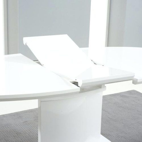 White Oval Extending Dining Tables (Photo 11 of 20)