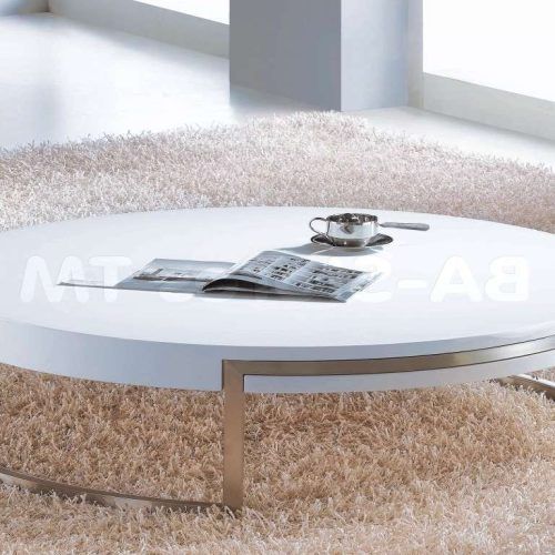 White Circle Coffee Tables (Photo 4 of 20)