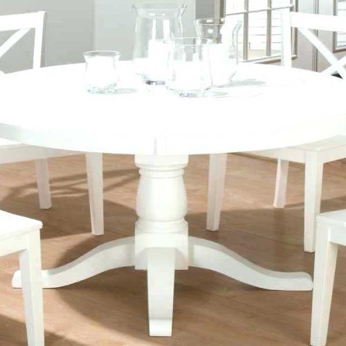 White Round Extending Dining Tables (Photo 15 of 20)