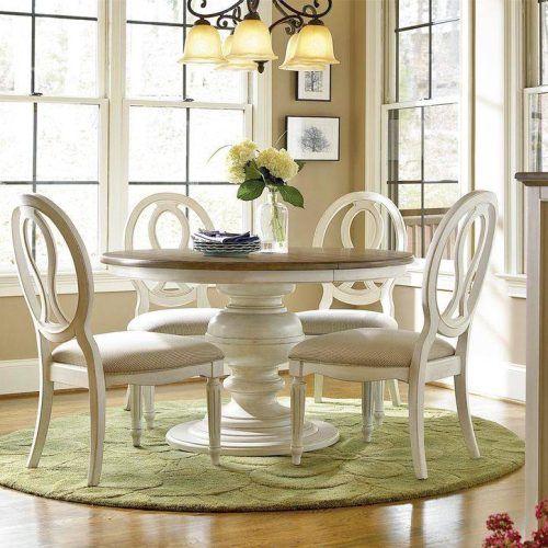 White Round Extending Dining Tables (Photo 19 of 20)