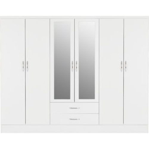 Single White Wardrobes With Drawers (Photo 15 of 20)