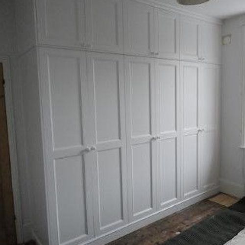 White Painted Wardrobes (Photo 11 of 20)