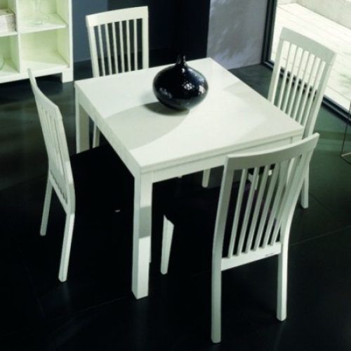 White Square Extending Dining Tables (Photo 2 of 20)